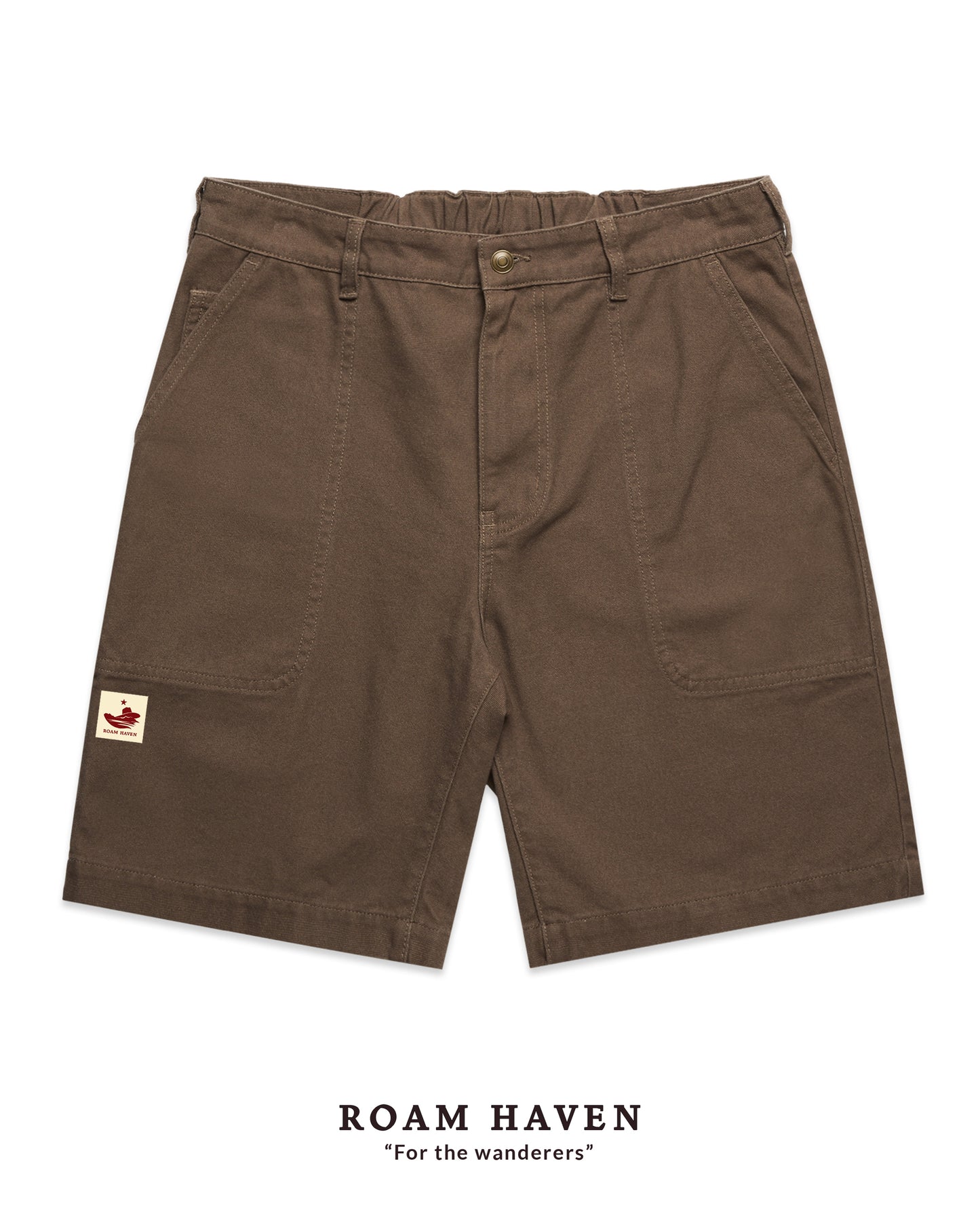 Walnut Canvas Shorts