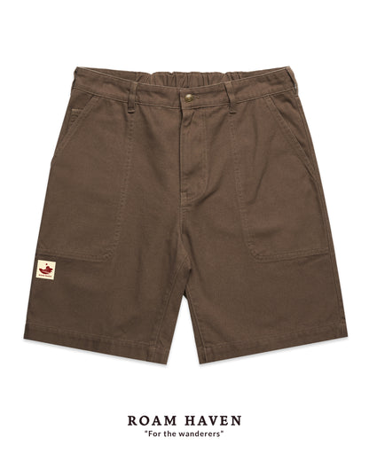 Walnut Canvas Shorts