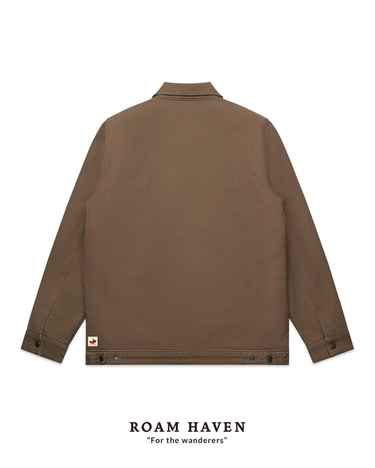 Walnut Heavyweight  Collared Jacket (Copy)