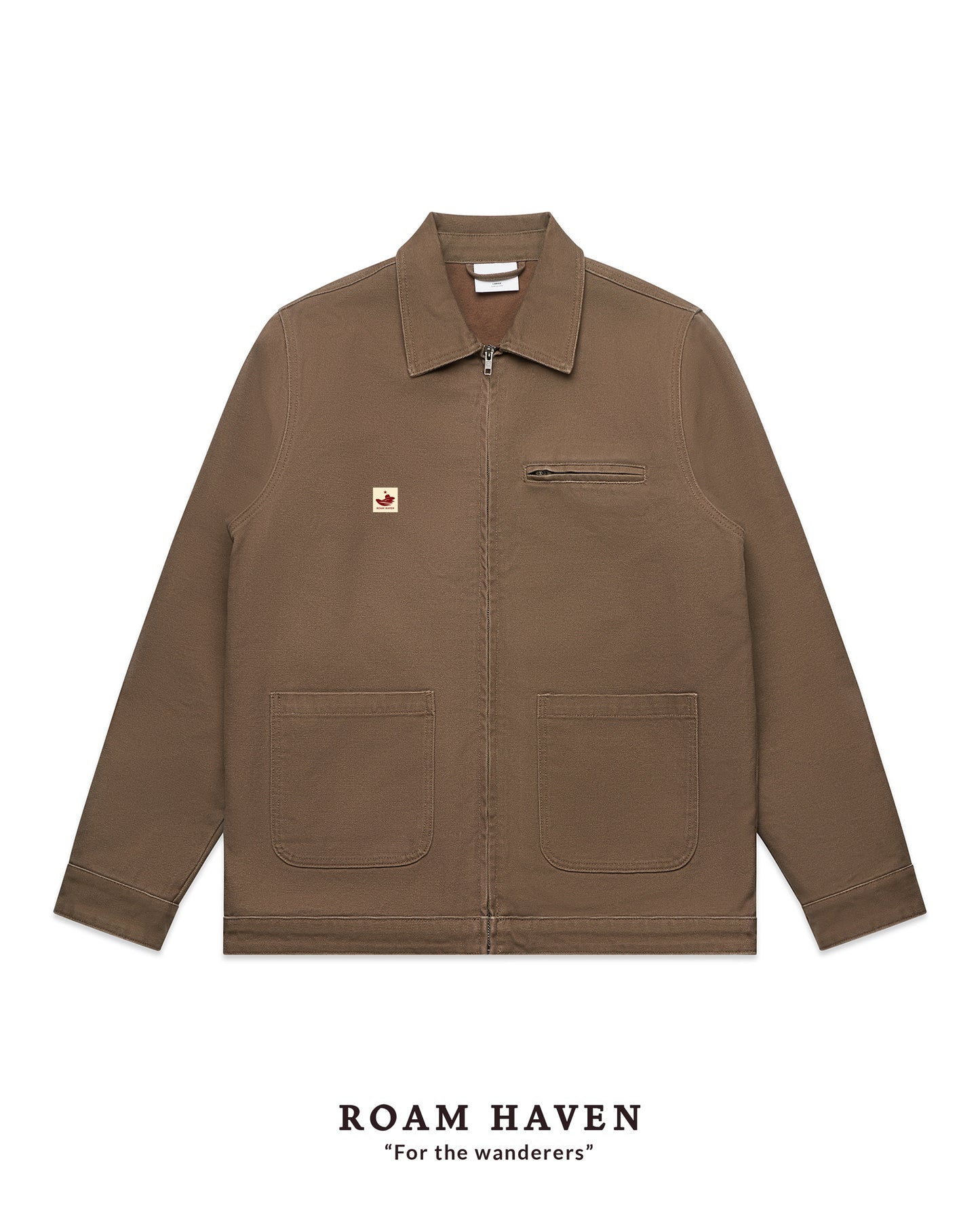 Walnut Heavyweight  Collared Jacket (Copy)