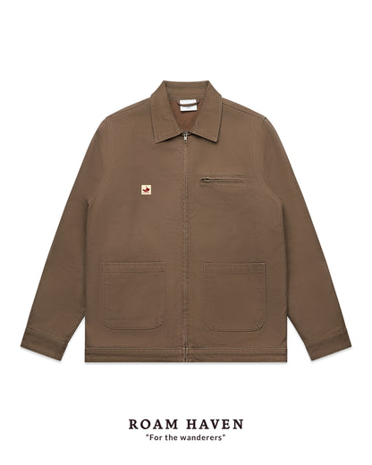 Walnut Heavyweight  Collared Jacket (Copy)
